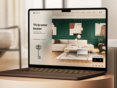 Timeless Elegance - Webdesign 3d ui web webdesign