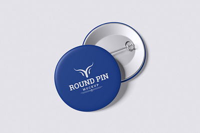 Round Pin Mockup Bundle Set - Rielismee design