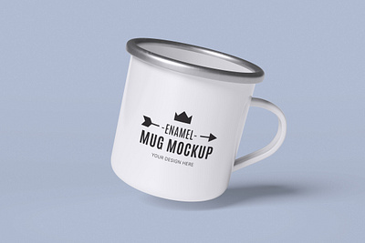 Enamel Mug Mockup Bundle Set - Rielismee camp