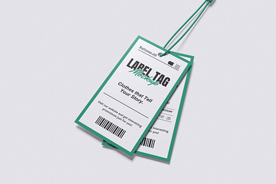 Label Tag Mockup Bundle Set - Rielismee isolated