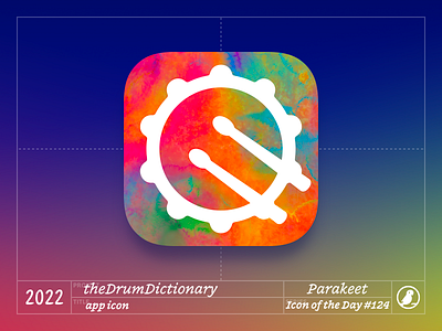 Icon of the Day #124 app branding design drum icon icons illustration ios logo thedrumdictionary vector