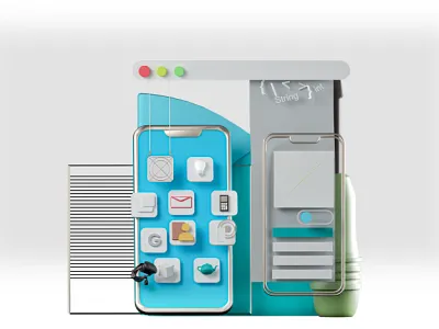 Collage Tests 3d modeling branding design develop distribute engage graphic design illustration logo maximalism minimal modren product shots product visualization ui ux vector