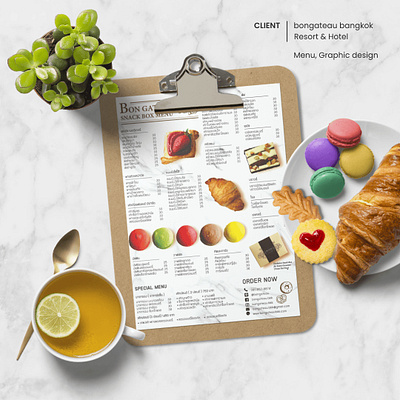 Menu design design graphic design