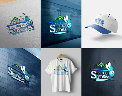 Softwash Company Logo brand brand identity branding cleaning cleaning company logo cleaning logo cleaning service cleaning service logo identity logo logo design softwash softwash company logo softwash logo visual identity wash wash logo washing company washing company logo washing logo