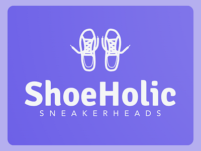 ShoeHolic: A Bold Identity for Sneaker Enthusiasts brand identity branding design graphic design illustration logo logo design