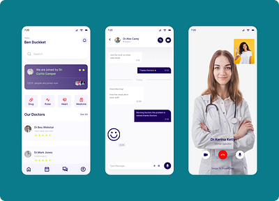 Medical Mobile App Design animation branding figma graphic design motion graphics ui ux