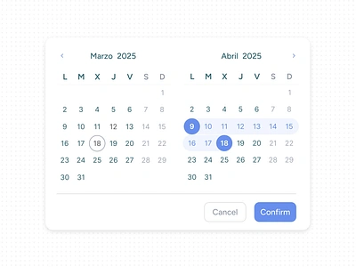 Calendar picker design design system designweb graphic design ui ux uxui web