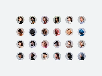 Avatars - Homay Design System avatar avatar kit avatar library avatar showcase avatars component design system face homay design system people pfp portrait profile profile pictures team ui user user portraits ux