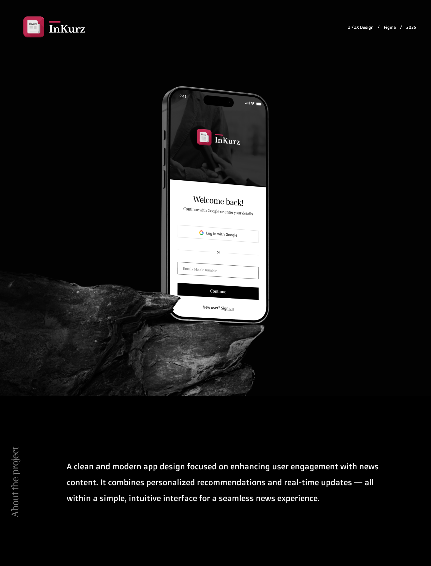 Example of Mobile App Design