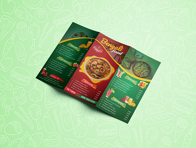 Restaurant Trifold Flyer Design coffee food food menu pizza restaurant restaurant flyer restaurant menu restaurant menu design trifold trifold menu trifold menu design