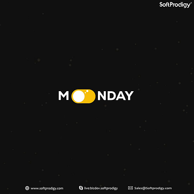 Monday Mood On 3d animation arudra branding design design system graphic graphic design illustration logo monday motion graphics new trend typography ui user experience work mood