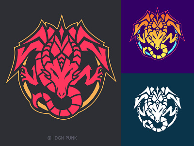 Dragon Logo Illustration adobeillustrator brand branding character customlogo digitalart dragonlogo gaminglogo graphic design illustration logo logodesign mascot ui vectorart