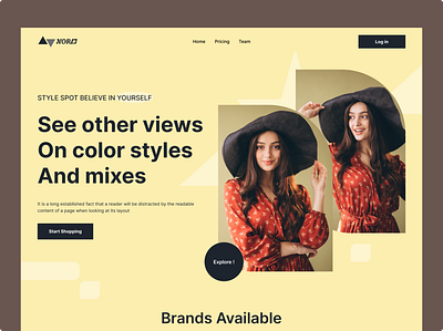 Wabsite : Landing Page Design branding clean clothing e comarch e learning elegent fashion fireplace landing page minimalist mordern online platform online shoping rabbi shopify tranding ui ux web design website