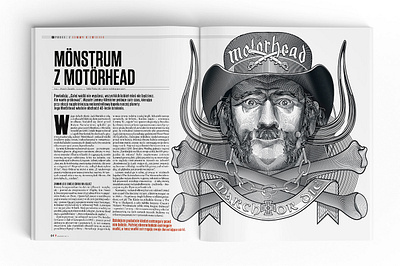 Lemmy graphic design illustration