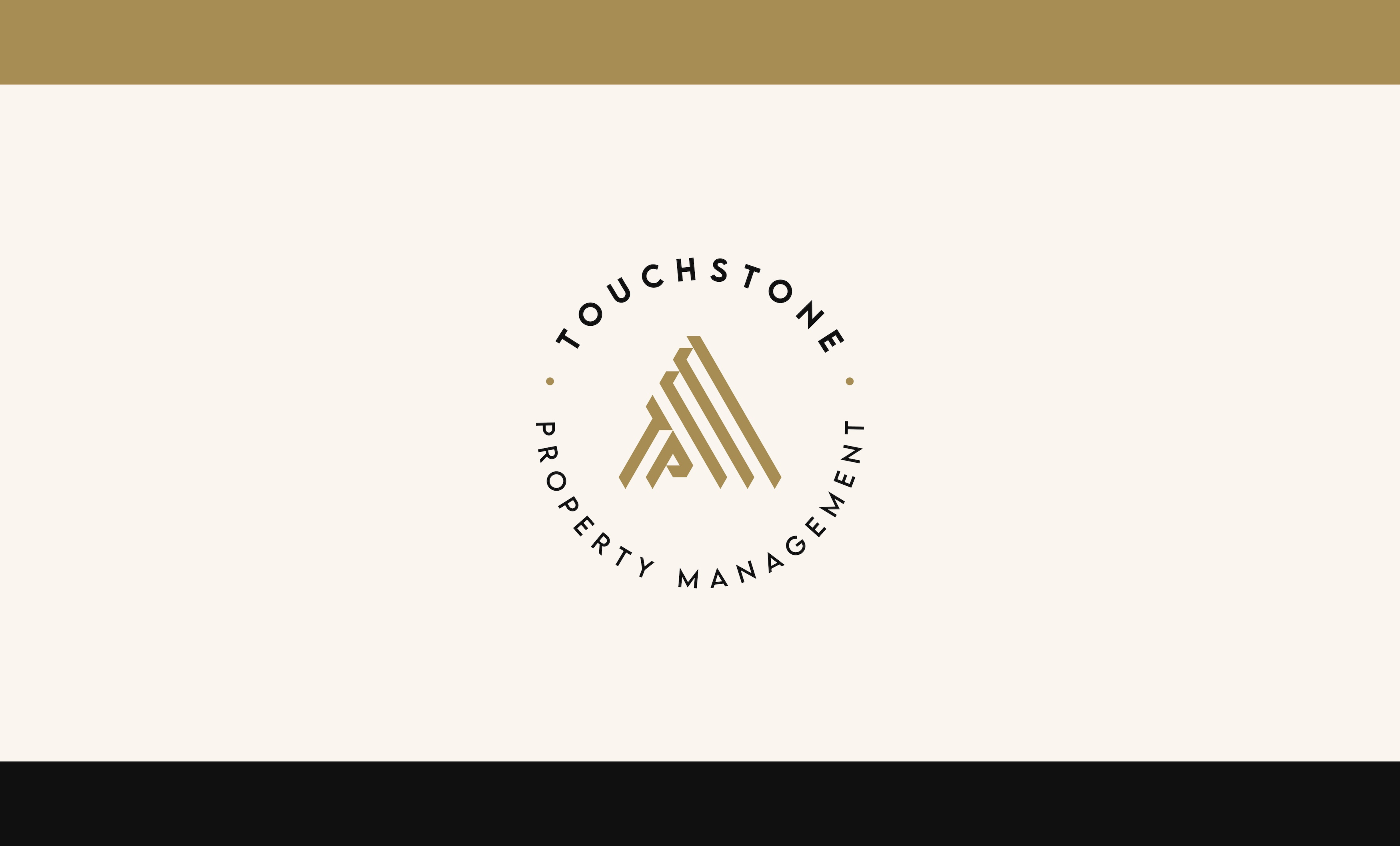 Logo Design for Touchstone Property Management branding graphic design icon logo vector