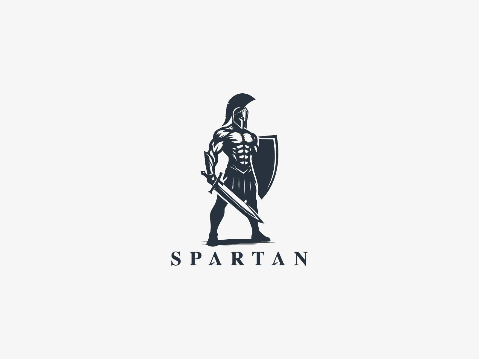 Example of We Will Create Custom Spartan Logo