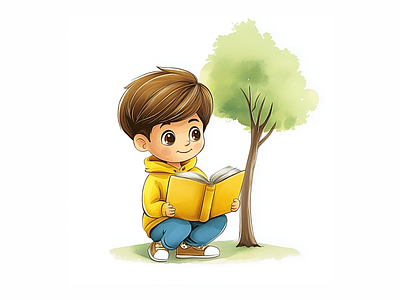 Consistent Illustration of Cody for Children Books illustrator for books