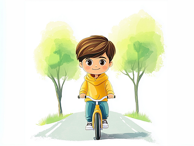 Consistent Illustration of Cody for Children Books illustrator for books