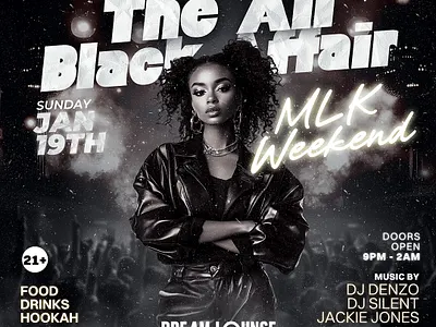 MLK Weekend Flyer Template psd