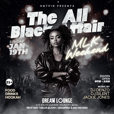 MLK Weekend Flyer Template psd