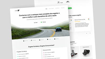 Car Landing Page branding car clean design design e commerce elegant figma design landing page minimalism modern ui ui ux user interface ux