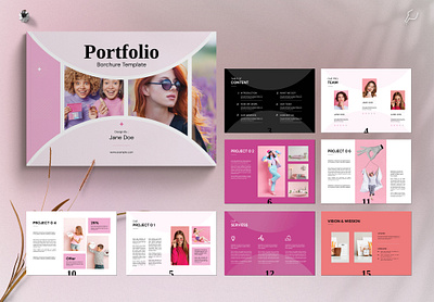 Portfolio Brochure Template photography template