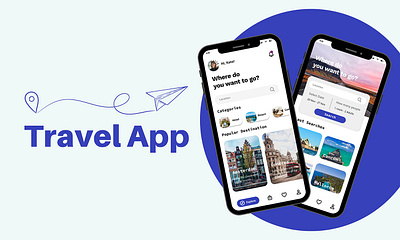 Travel Mobile App UI/UX Design