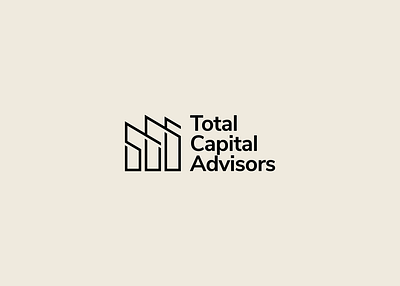 Total Capital Advisors branding graphic design logo