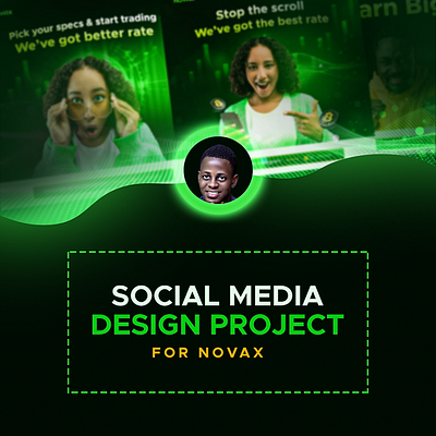 SOCIAL MEDIA DESIGN PROJECT FOR NOVAX branddesigner creativedesigner flyerdesigner graphic design graphicdesigner