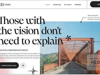 PROOF webdesign #home branding graphic design ui