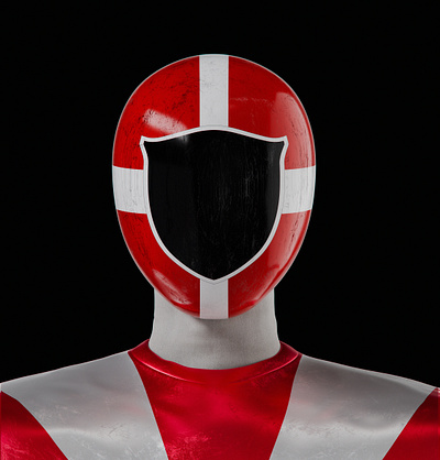 Red Ranger, Light Speed Rescue 3d blender cycles power ranger redranger