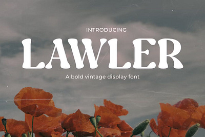 LAWLER – Vintage Modern Font bold branding classic display font font gaming instagram movie poster thumbnails vintage youtube