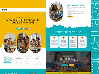 P.B.S.&PLAY branding creative design designer elementor graphic design illustration logo modern responsive website ui ux website website design wordpress
