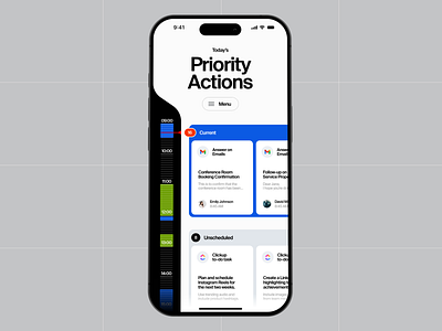 Tasks Management - Mobile App Concept app app design calendar dashboard gmail ios list management manager platform project project management task tasks tool ui uiux ux