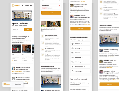 App Design for Stowed: Simplifying Storage Solutions designsystems
