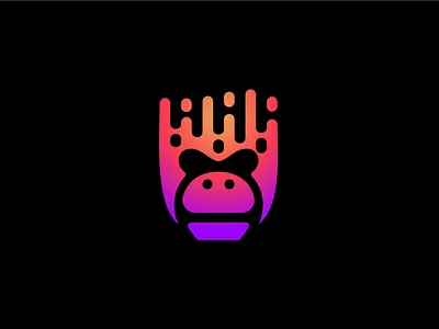 Gorilla Tech Logo abstract abstrak logo ape logo design design logo digital gorilla logo illustration logo logo company logo modern minimalist logo monkey logo network technology ui unique logo