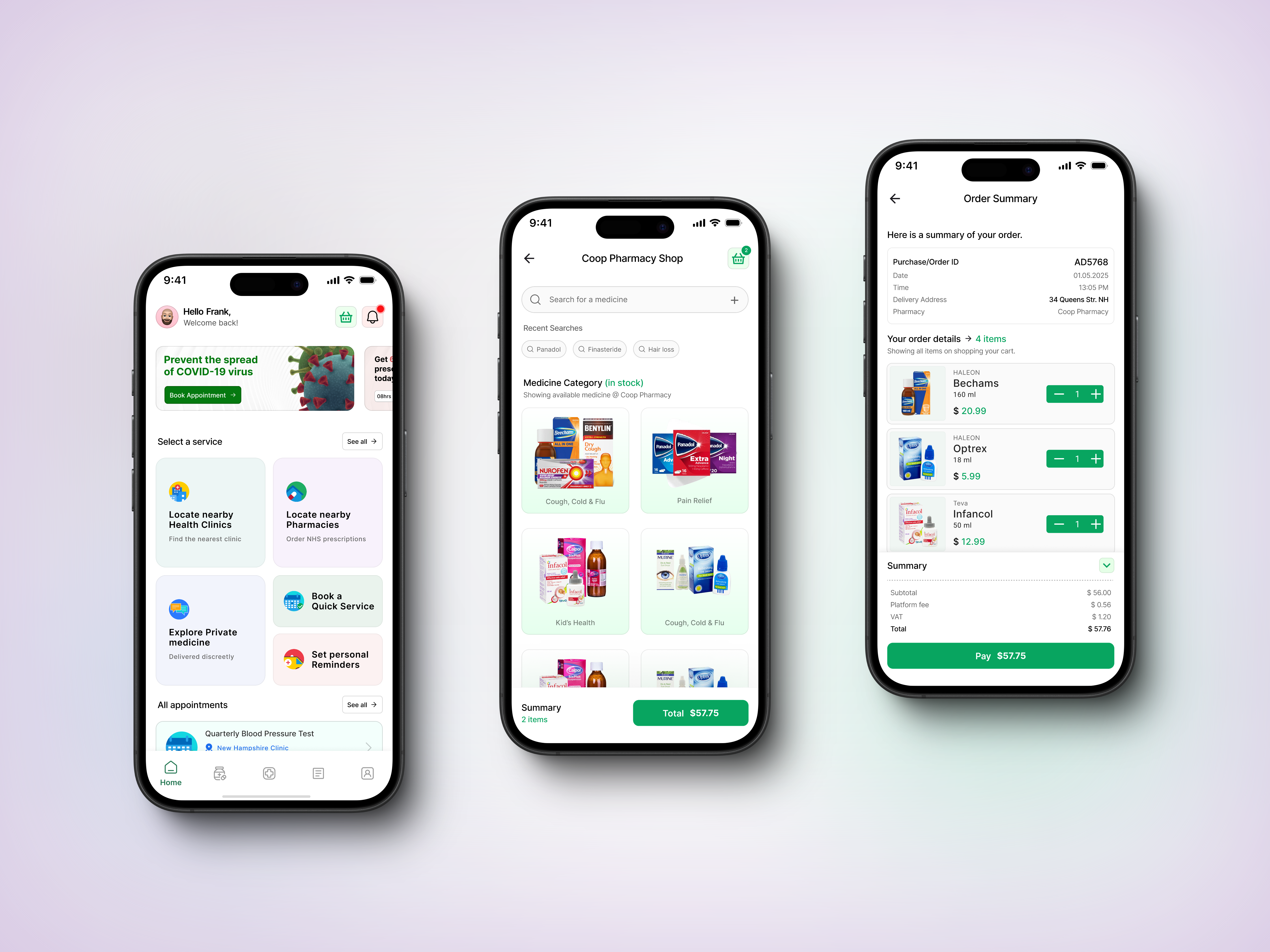 Healthera Mobile App redesign buy medicine online design design process health healthcare healthtech medicare medicine mobile app online pharmacy orderdrugsonline pharmacy