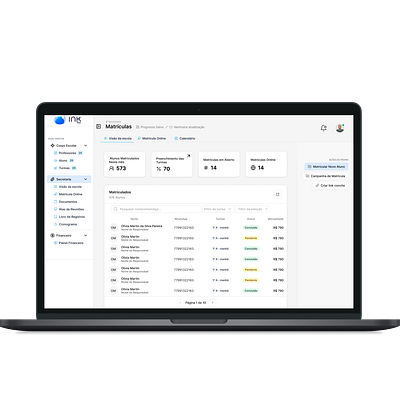 edTech Saas ui design