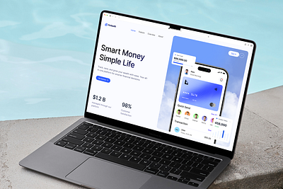 Simplify Transactions with FinSwift | Orbix Studio design fintech graphic design investment landing page mobile app money management money transfer orbix studio product design responsive design smartinvesting tracking transaction ui ux wallet web design website