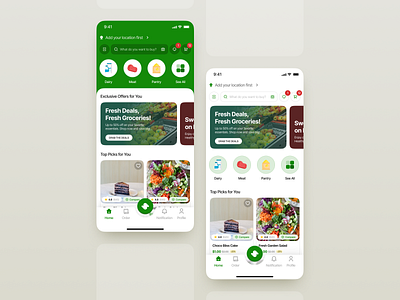 🥝 Solevia app ecommerce ios mobile ui ui8