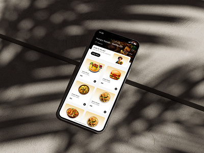 Food Delivery Mobile app Redesign ui