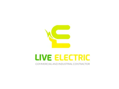 Electric company logo design brand kit branding electric company energy solution graphic design greenery inspiration letter logo logo logocreation media kit minimalistlogo prototype design simplelogo vector design