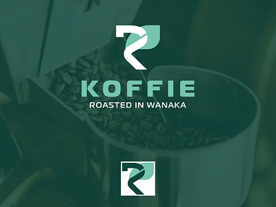 Koffee Roasted In Wanaka, Logo cafe cafeinwanaka coffebean coffee coffeeinamerica coffeelogo coffeeroastedinwanaka coffeeroaster coffeeshop healthy letterk letterr logodesigner logos modernlogo monogramlogo restaurantlogo roastery squarelogo tealeaf