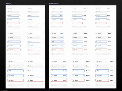 Search components for Figma design design system figma figma design system figma ui kit input interface search search components ui ui kit ux variants