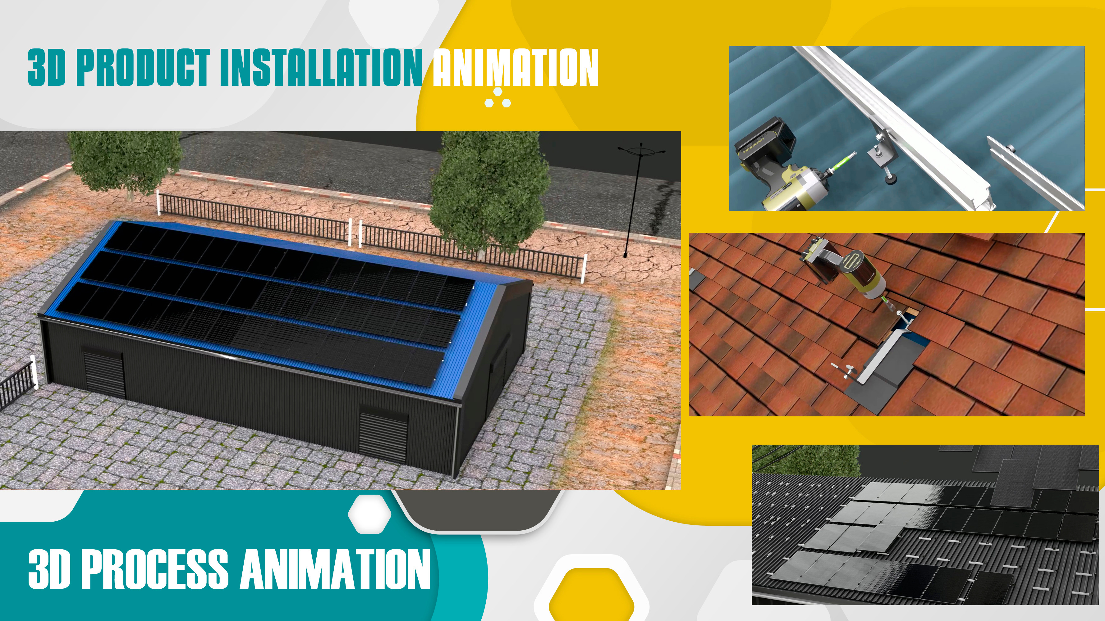 Example of 3D Product   Industrial Animation