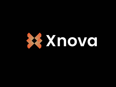 Xnova logo design app icon brand identity branding corporate logo creative logo gradient logo letter x logo logo brand logo design modern brand x modern x visual identity