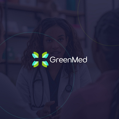 GreenMed Logo: Nature Meets Medical Care brand identity branding design design logo graphic design icon illustration logo logo design logo ideas logo inspiration logo maker logo mark logos logotype minimal minimal logo minimalist modern modern logo