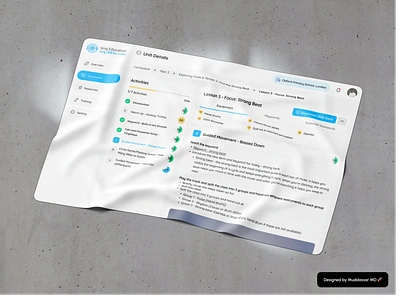 Singing Education - Student Management Dashboard UI UX Design application design creative ui design dashboard design dashboard ui design dashboard ui ux dashboard ui ux design dashboard ux design light dashboard muddassar md singing dashboard ui ui ux ui ux design ux web ui design web ui ux web ui ux design web ux design