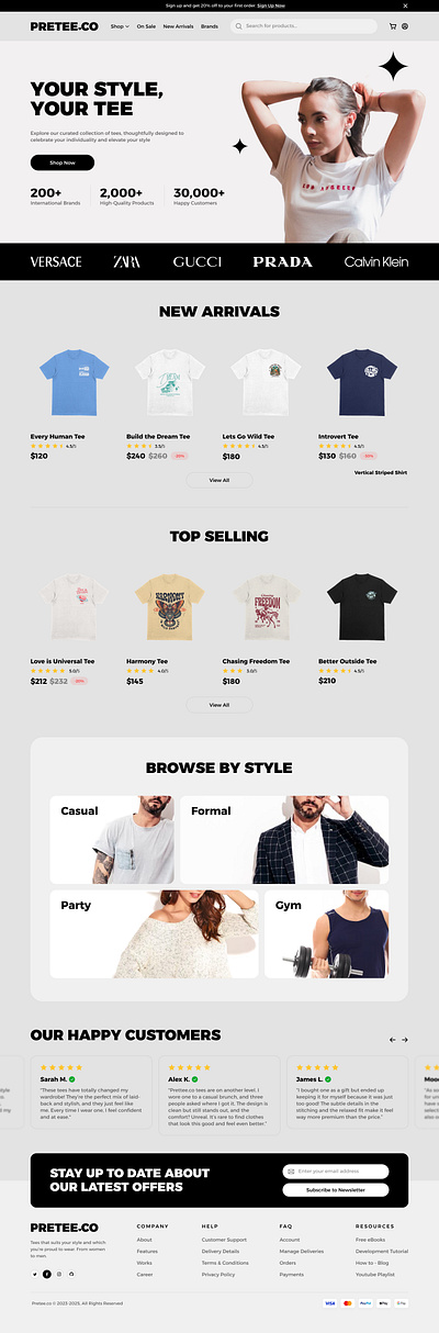 E-commerce Website PRETEE.CO cart design e commerce ecommerce ecommerce website figma figmadesign shop ui ux uxui website