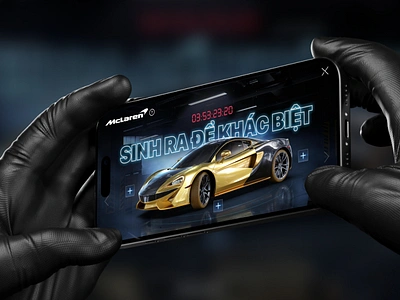 PUBG MOBILE × McLaren ui